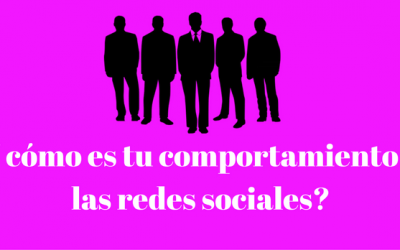 ¿Y cómo es tu comportamiento en las redes sociales?